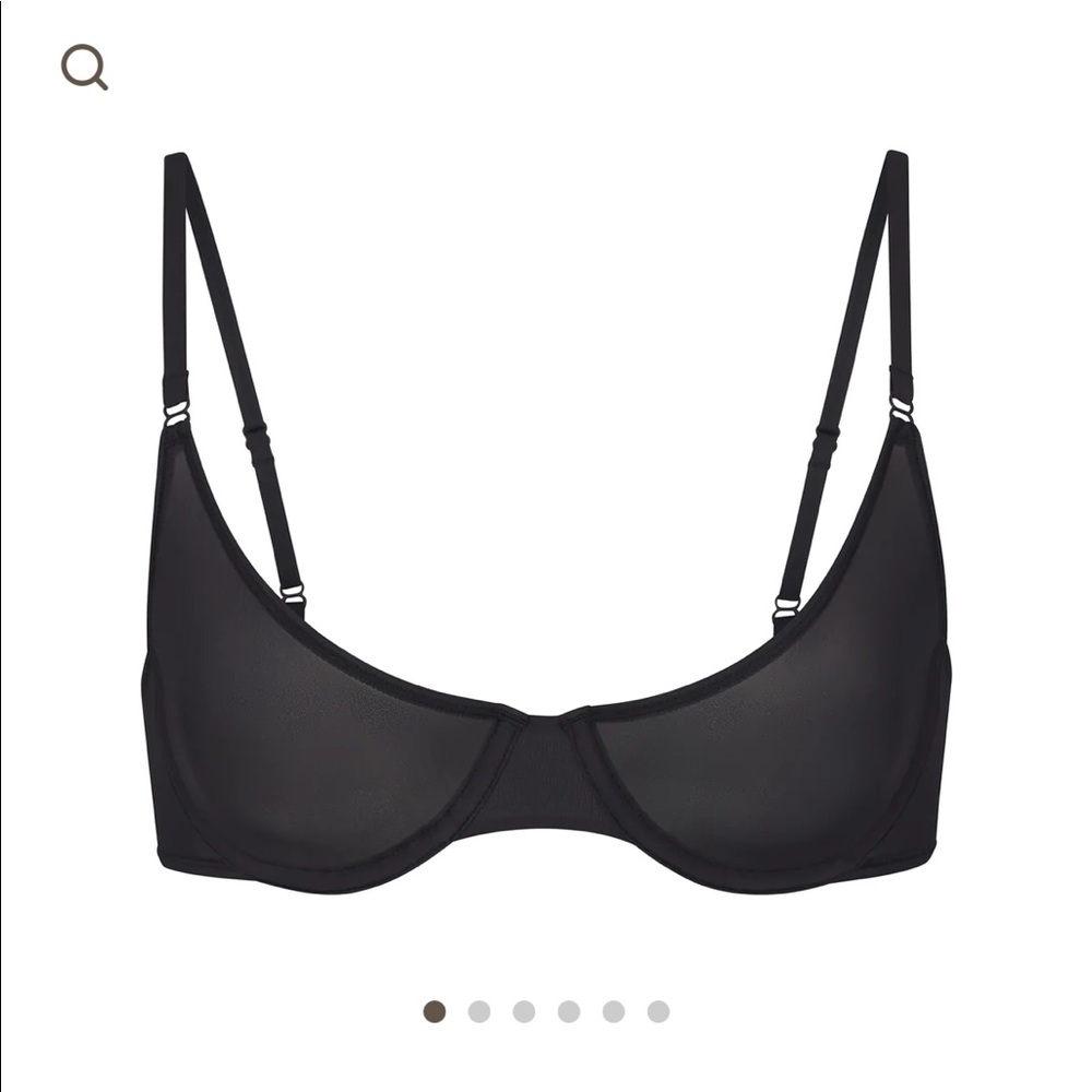 SKIMS JELLY SHEER UNDERWIRE SCOOP BRA